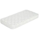 Matelas pour b�b� 70x140 cm hauteur 155 cm hyppoallerg�nique - anti - acariens - tissu coton - mousse ...