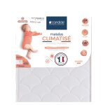 Candide - matelas 70x140 cm pour lit bb climatis - face t / face hiver