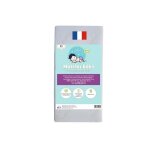 Matelas bb en bambou pour berceau 40x80 cm - easy dort - densit 25kg - fabriqu en france