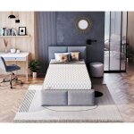 Matelas bresso en mousse hr - mi ferme - epaisseur 10 cm 80 x 200 cm cm