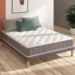 Matelas bultex 140x190 cm en mousse hd cyber
