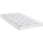 Matelas pour lit tiroir bultex nano 90x190 - blanc - garantie 5 ans - bultex