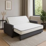 Matelas bz 120x190 cm latex ferme 15 cm paisseur protge matelas et oreiller - matelas gold bz 15 cm ...
