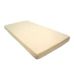 Matelas - coupey - droit - polyester coton - anti - acariens - 135 x 60 x 10 cm