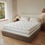 Matelas cozhom 160x200 cm 25 cm ressorts ensach�s 7 zones mousse m�moire de forme soutien parfait hypoallerg�n ...