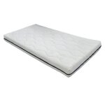 Matelas enfant fibres de coco blanc 60x120x12. 5 cm