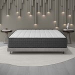 Matelas equinox 160x200 cm - hybride - ressorts ensachs - mmoire de forme - mousse hr 35 kg - blue ...