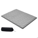 Matelas futon - duoku - kz - 008 - queen 203x152x6 cm - gris - 9 couches m�moire