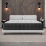 Matelas gamma 160x200 cm - epaisseur 30 cm - ferme - 7 zones de confort en mousse mmoire adaptative ...