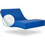 Matelas g�riatrique - geriafy - 105x200 cm - mousse � m�moire de forme - anti - escarres - 3 cm d�paisseur ...