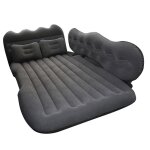 Matelas gonflable auto - shipenophy - mod�le peak - noir - velours - pour suv