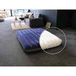 Pack matelas gonflable classic downy 2 places intex + drap housse Pack matelas gonflable classic downy 2 places intex + drap housse