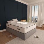 Matelas grand bonjour 160x200 cm - mémoire de forme et mousse - epaisseur 30 cm - 2 personnes Matelas grand bonjour 160x200 cm - mémoire de forme et mousse - epaisseur 30 cm - 2 personnes