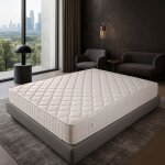 Matelas ignifuge 120x190 cm - ferme - mousse � m�moire - tr�s respirant - confort optimal