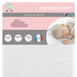 Matelas lit basic - babycalin - 70x140cm - 26kg / m3 - anti - acarien et bactérien Matelas lit basic - babycalin - 70x140cm - 26kg / m3 - anti - acarien et bactérien