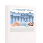 Matelas pour lit de b�b� en mousse � m�moire de forme 120x60 epaisseur 12 cm double face r�versible �t� ...