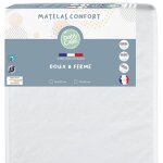 Matelas lit confort - babycalin - 70x140cm - 24kg / m3 - anti - acarien et bact�rien