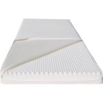 Matelas mdf 130x190 d�houssable orthop�dique anti - allergique et anti - acarien amovible et lavable