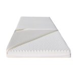 Matelas mdf 75x180 d�houssable orthop�dique anti - allergique et anti - acarien amovible et lavable