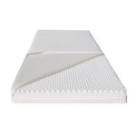 Matelas mdf 80x185 dhoussable orthopdique anti - allergique et anti - acarien amovible et lavable