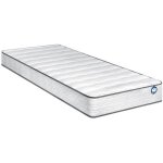 Matelas mmoire de forme bultex nano i - novo 916 - ferme - 70x190 cm - blanc