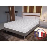 Matelas montana - ebac - 140x190 cm - mousse polyurthane - blanc - epaisseur 18 cm - equilibr - hypoallergn ...