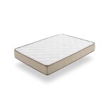 Matelas moonia bamboo eco fresh - 140x190 - equilibr - ressorts ensachs - mousse polyurthane