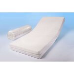 Matelas morfeo deluxe 110x190 cm �paisseur totale h 185 orthop�dique waterfoam d�houssable