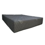 Matelas mousse 180 x 200 x 25 cm - gris Matelas mousse 180 x 200 x 25 cm - gris