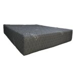 Matelas mousse 160 x 200 x 25 cm - gris Matelas mousse 160 x 200 x 25 cm - gris