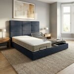 Matelas mousse pour lit �lectrique 80x200 cm m�lodie - - garantie 5 ans - terre de nuit