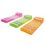 Matelas de natation - intex - 188x71 cm - orange - appui - t�te confortable - mat�riau pvc - technologie ...