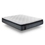 Matelas nirvana 140x190 by sampur paisseur 26 cm mmoire de forme ressorts ensachs latex naturel surmatelas ...