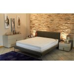 Matelas orthop�dique 140x200 x 22 cm - tr�s ferme - face hiver laine - ame poli lattex haute densit� ...