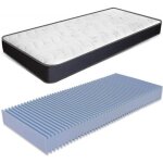 Matelas orthopédique pliable pour lit 1 place 80 x 190 cm - miasuite - summit - avec mousse Matelas orthopédique pliable pour lit 1 place 80 x 190 cm - miasuite - summit - avec mousse
