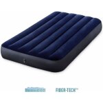 Matelas gonflable - intex - classic downy - 99x191x25cm - 1 place - bleu