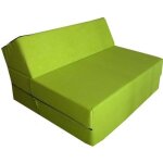 Matelas chauffeuse lit fauteuil futon pliable pliant 160x60x12 cm - natalia spzoo