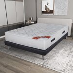 Matelas ressorts ensach�s 140x190 cm h27 cm ferme blanc - rundi