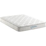 Matelas ressorts ensach�s �p22cm serenite de dreamea - 140x200 cm - ferme - blanc