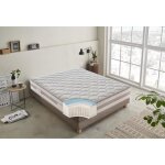 Matelas � ressorts ensach�s et � m�moire de forme - hauteur 25 cm - orthop�dique - 800 ressorts 160 x ...