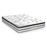 Matelas concorde 140x190 cm - ressorts + m�moire - �p. 26 cm