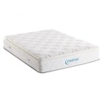 Matelas ressorts ensach�s surmatelas int�gr� american dream de dreamea - 200x200cm
