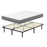 Matelas ressorts et sommier 140x190 ensemblematelas � m�moire de forme et ressorts + sommiers6 pieds1x16 ...