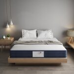 Matelas  ressort - mmoire de forme - 140x190 cm - 7 zones de confort - moelleux et respirant - teeno ...