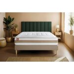 Matelas le tendre 90x190 cm ressorts ensach�s + m�moire de forme 7 zones de confort - ep. 28cm