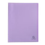 Prot�ge - documents a4 - exacompta - chromaline pastel - violet - 80 vues - design �l�gant