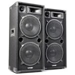 Enceinte passive - max - max210 - 2000w - 2x 10 pouces - son clair et profond