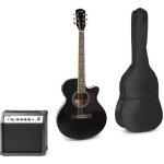 Max showkit - guitare acoustique adulte - noir