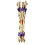 Maxi jeu de mikado geant xxl 90 cm enfant - 31 grands batons / baguettes en bois - jeu plein air jardin ...