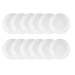 Maxi lot 12 assiettes creuses zen 20 cm - trend'up